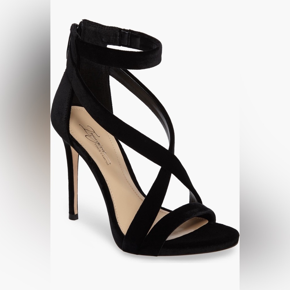 Imagine Vince Camuto ‘Devin’ Sandal - Black Satin